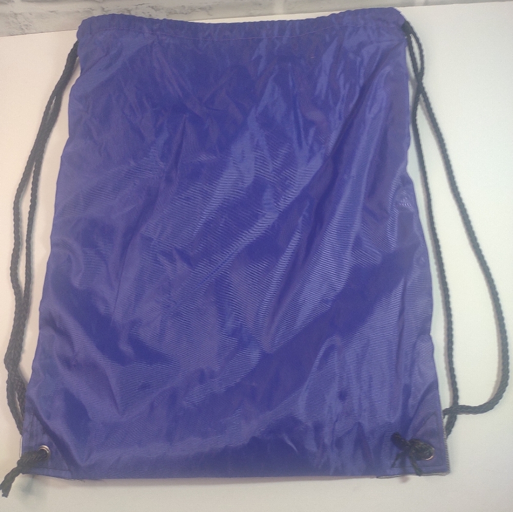 Purple/Blue Drawstring Bag/Backpack - Picture 2 of 6